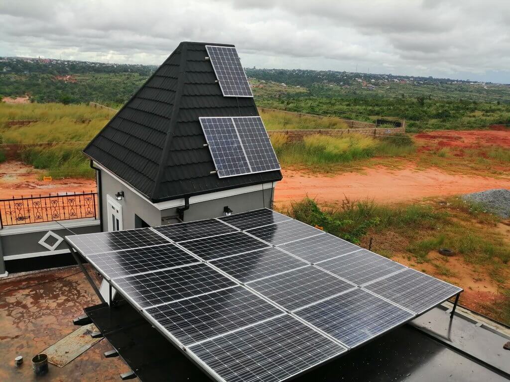 solar panel installation